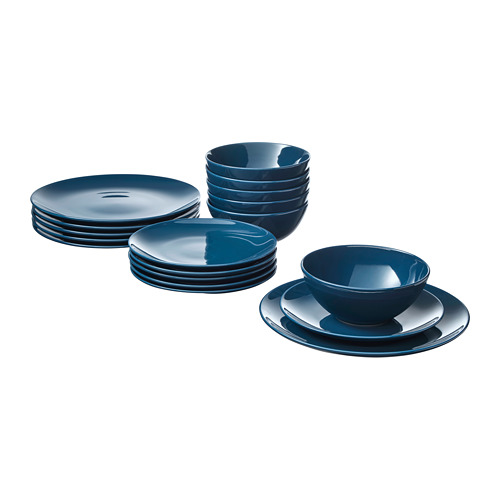 FÄRGRIK 18piece dinnerware set IKEA