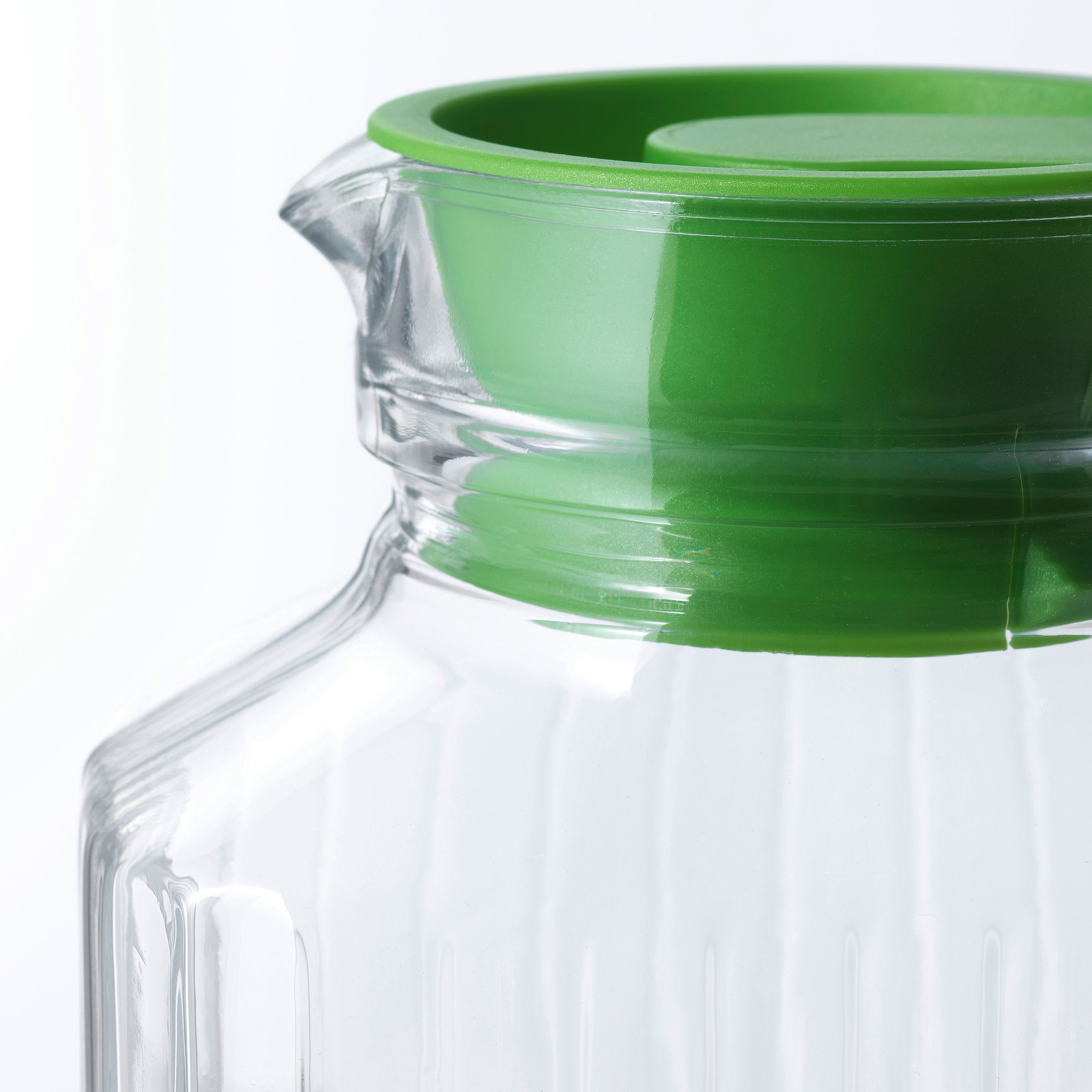 FARLIG Pitcher with lid, clear glass IKEA