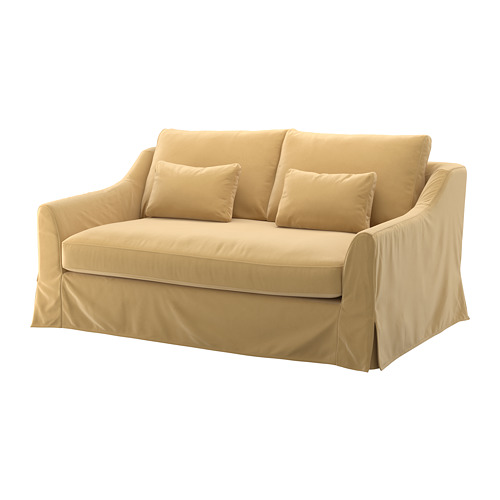 FÄRLÖV Loveseat Djuparp yellowbeige IKEA