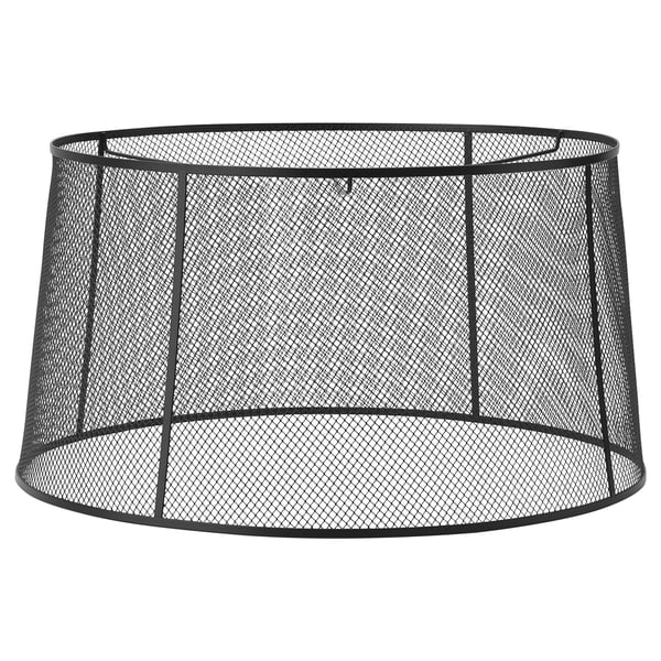 FAXSTAD Pendant lamp shade, metal, black IKEA