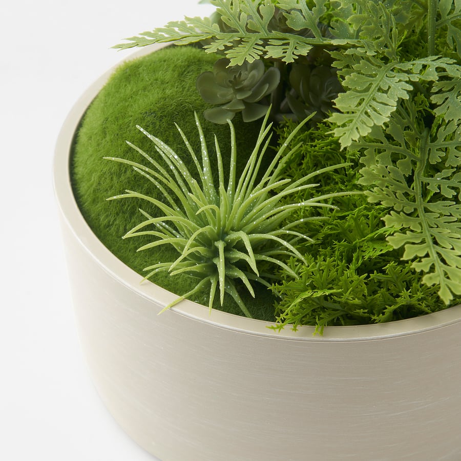 FEJKA artificial potted plant, moss, 6" IKEA