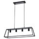 FELSISK Pendant lamp with 4 lamps, black, 32 "