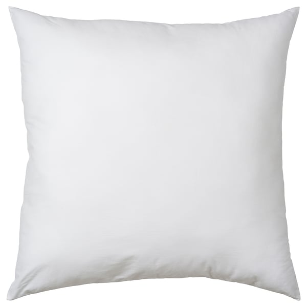FIALISA Inner cushion, white, 26x26" IKEA