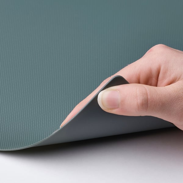 FINFÖRDELA Flexible cutting board, dark green/gray-turquoise, 11x14 ¼ "