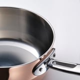 FINMAT Saucepan with lid, copper/stainless steel, 2 qt