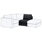 FINNALA 1-seat section, Tallmyra black/gray