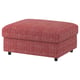 FINNALA Cover for ottoman with storage, Dalstorp multicolor