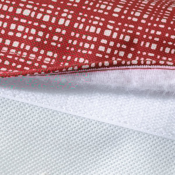 FINNALA Cover for ottoman with storage, Dalstorp multicolor