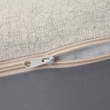 FINNALA Cover for ottoman with storage, Gunnared beige