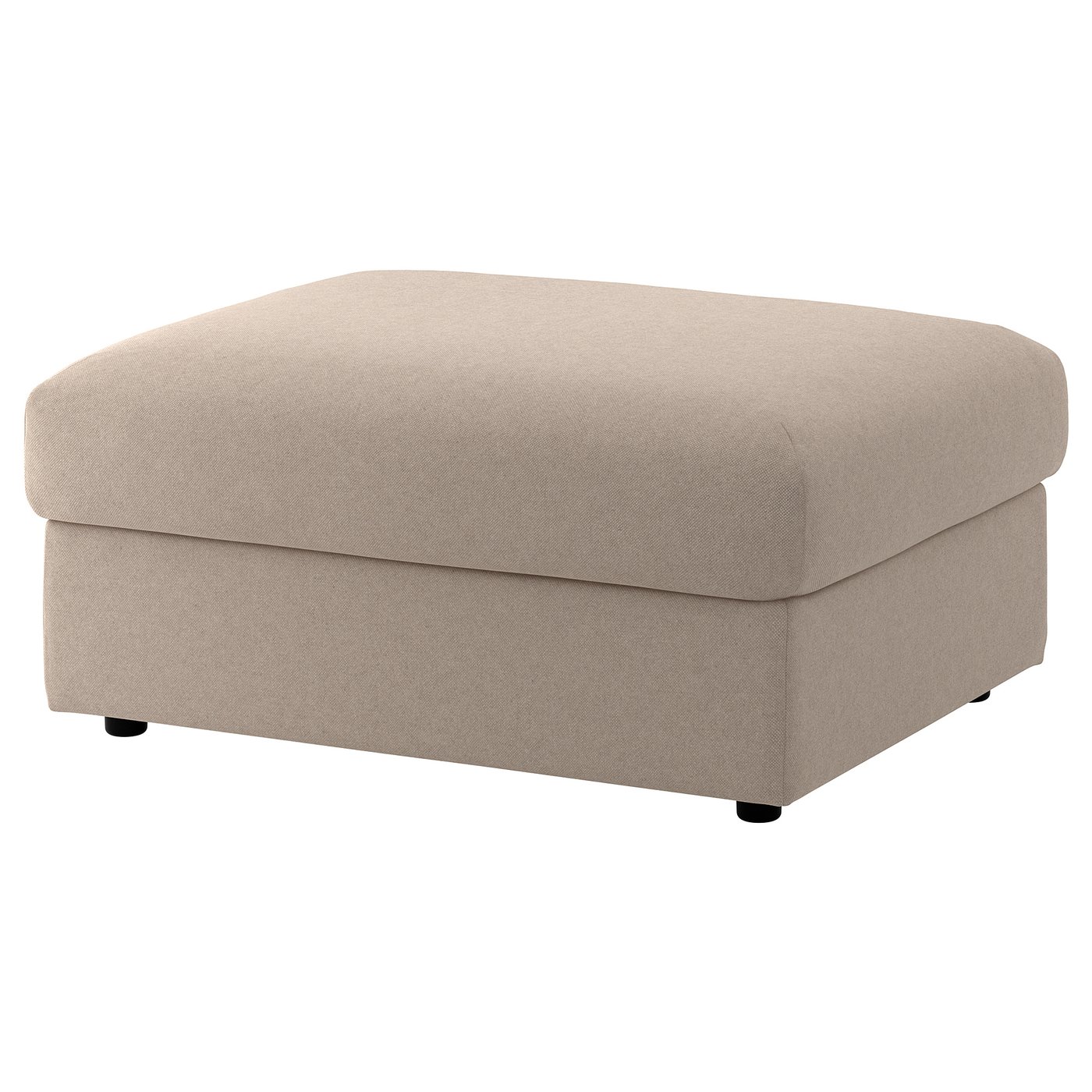 FINNALA ottoman with storage, Tallmyra beige IKEA