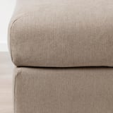 FINNALA Ottoman with storage, Tallmyra beige