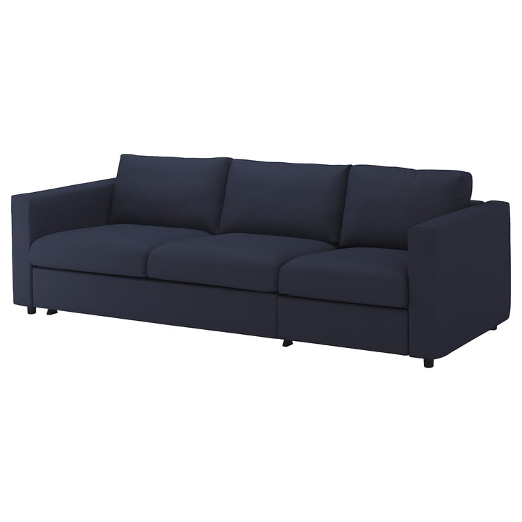 FINNALA Sleeper sofa, Orrsta blackblue IKEA