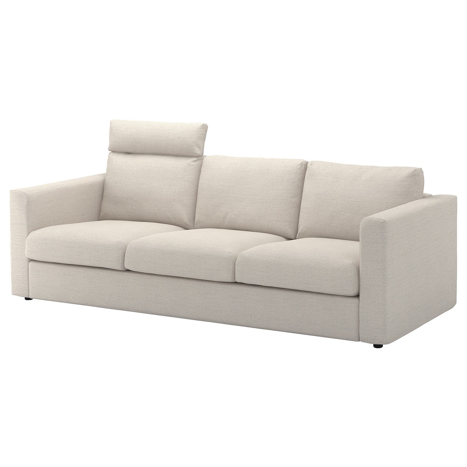 FINNALA Sofa, with headrest/Dalstorp multicolor IKEA