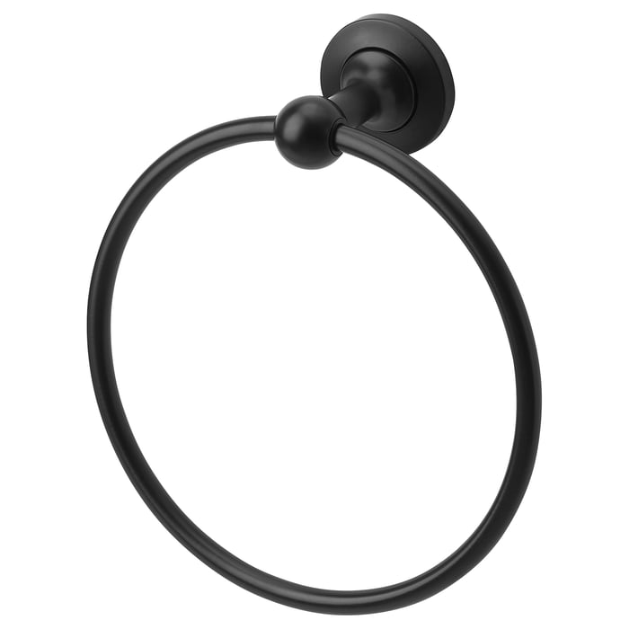 FINNINGEN towel hanger, black IKEA