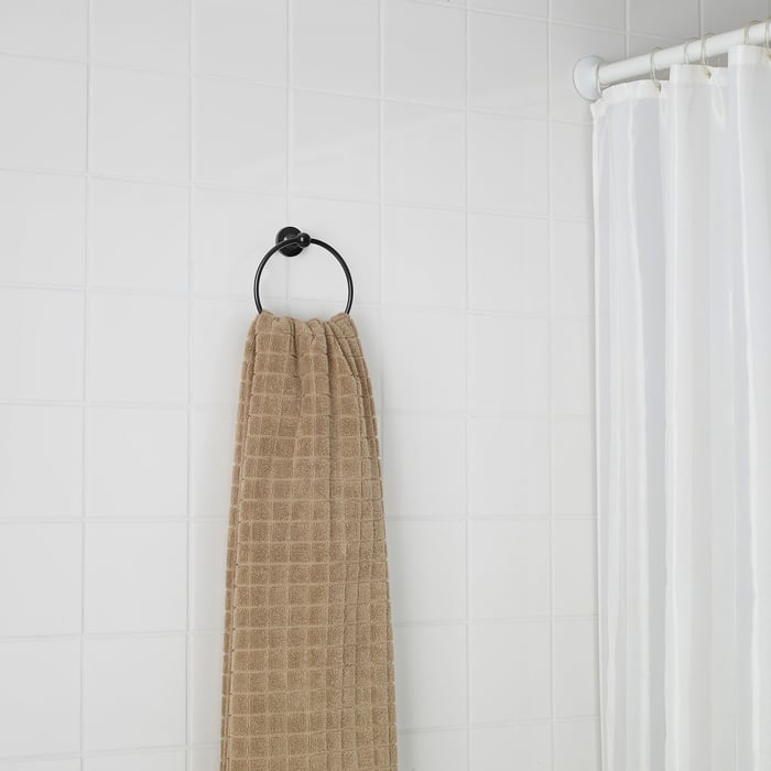 FINNINGEN towel hanger, black IKEA