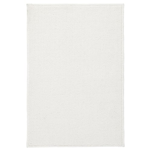 FINTSEN bath mat white 24 " 16 " 2.58 sq feet 3.44 oz/sq ft