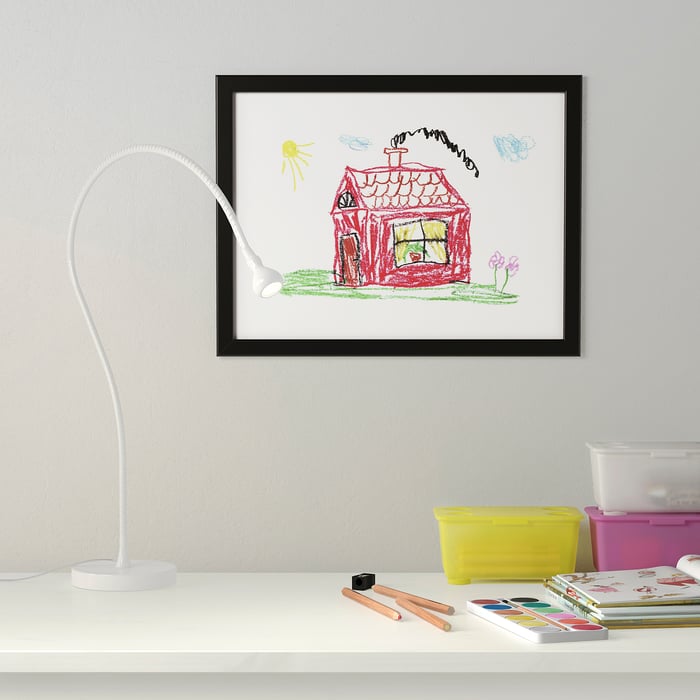 FISKBO Frame, black, 12x16" IKEA