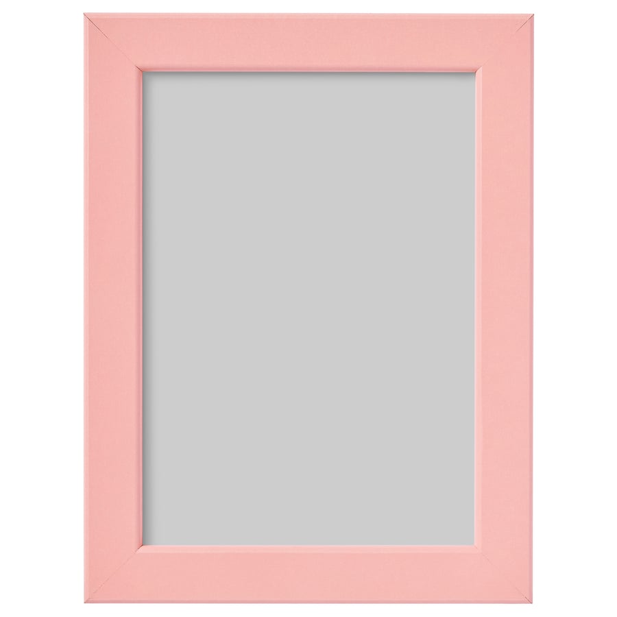 FISKBO Frame, light pink, 5x7" IKEA