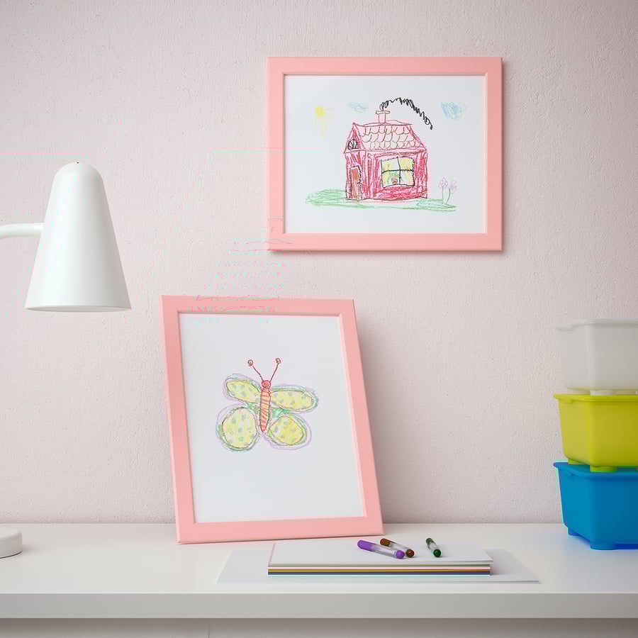FISKBO frame, light pink, 8x10" IKEA