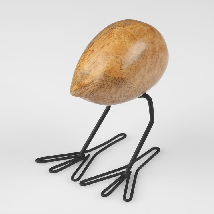 FISKELÄGE Decoration, set of 4, bird, natural IKEA