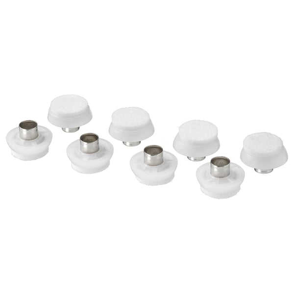 Fixa Floor Protectors With Rivet Transparent Ikea