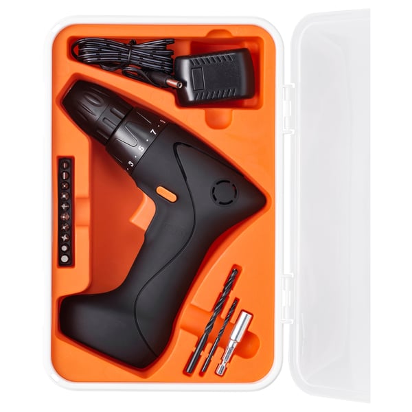 Fixa Screwdriver Drill Lithium Ion Ikea