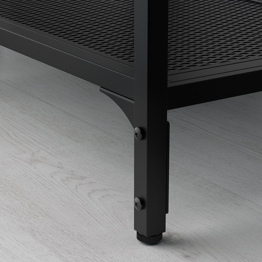 FJÄLLBO shelf unit, black, 393/8x531/2" IKEA