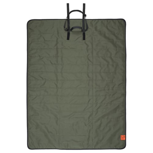 FJÄLLMOTT Picnic blanket, deep green/black, 511/8x667/8" IKEA