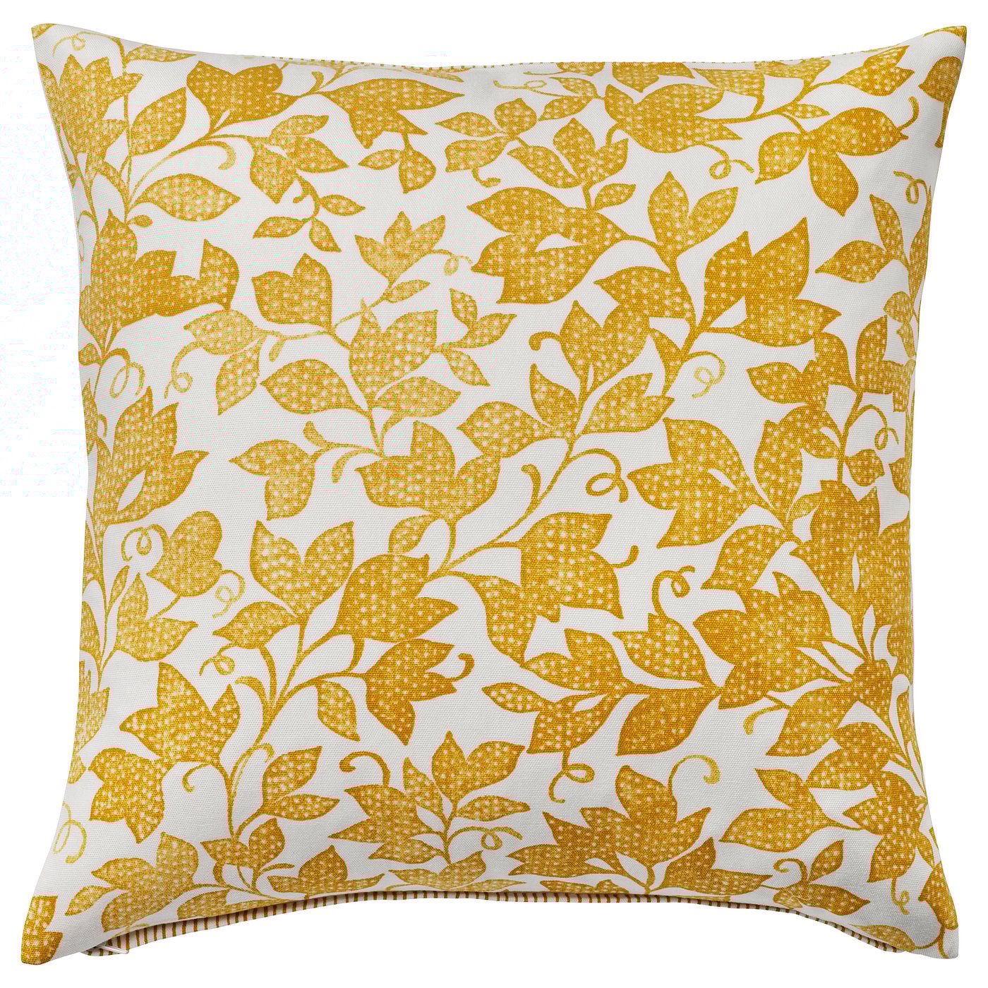 Cushion Cover, Yellow/White
