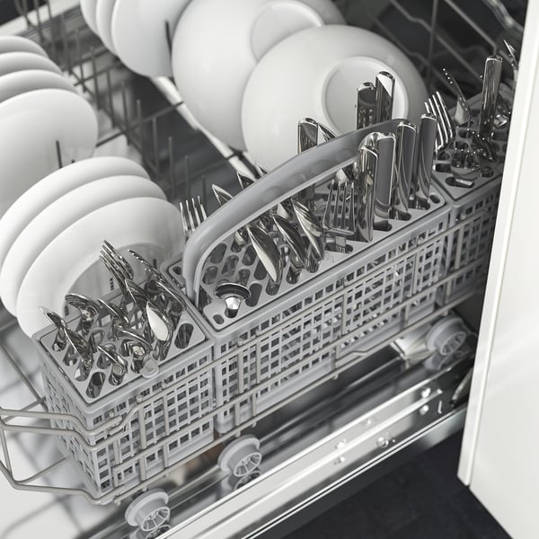 FLÅBODA Built-in dishwasher, panel-ready, 24 "
