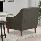 FLINSHULT Armchair, brown/beige