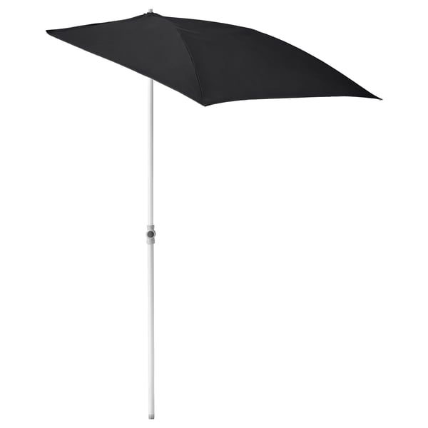 Fliso Umbrella Black Ikea