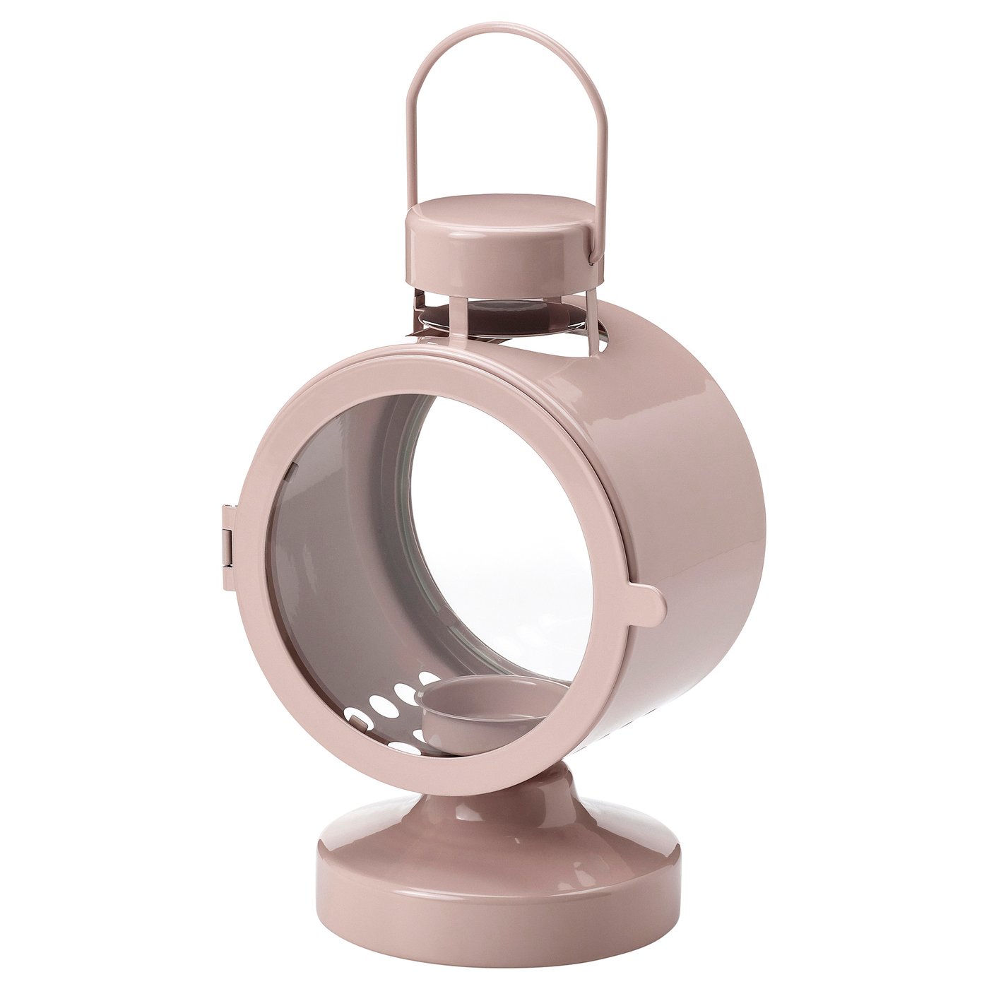 Lantern F/Tealight, Indoor/Outdoor, Pale Pink