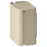 FLORSJÖN Trash can, beige, 1 gallon