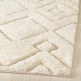 FLYGVÄG Rug, high pile, diamond-shaped, 5 ' 7 "x7 ' 10 "
