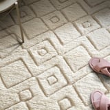 FLYGVÄG Rug, high pile, diamond-shaped, 5 ' 7 "x7 ' 10 "
