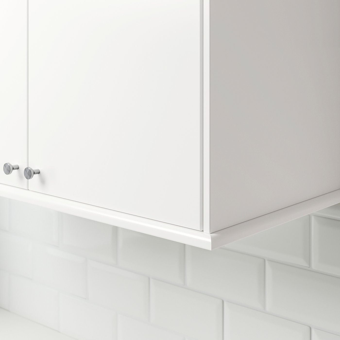 Dekoページ！ FÖRBÄTTRA Rounded deco strip, white - IKEA US