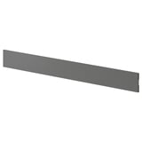 FÖRBÄTTRA Toekick, dark gray, 84x4 1/2 "