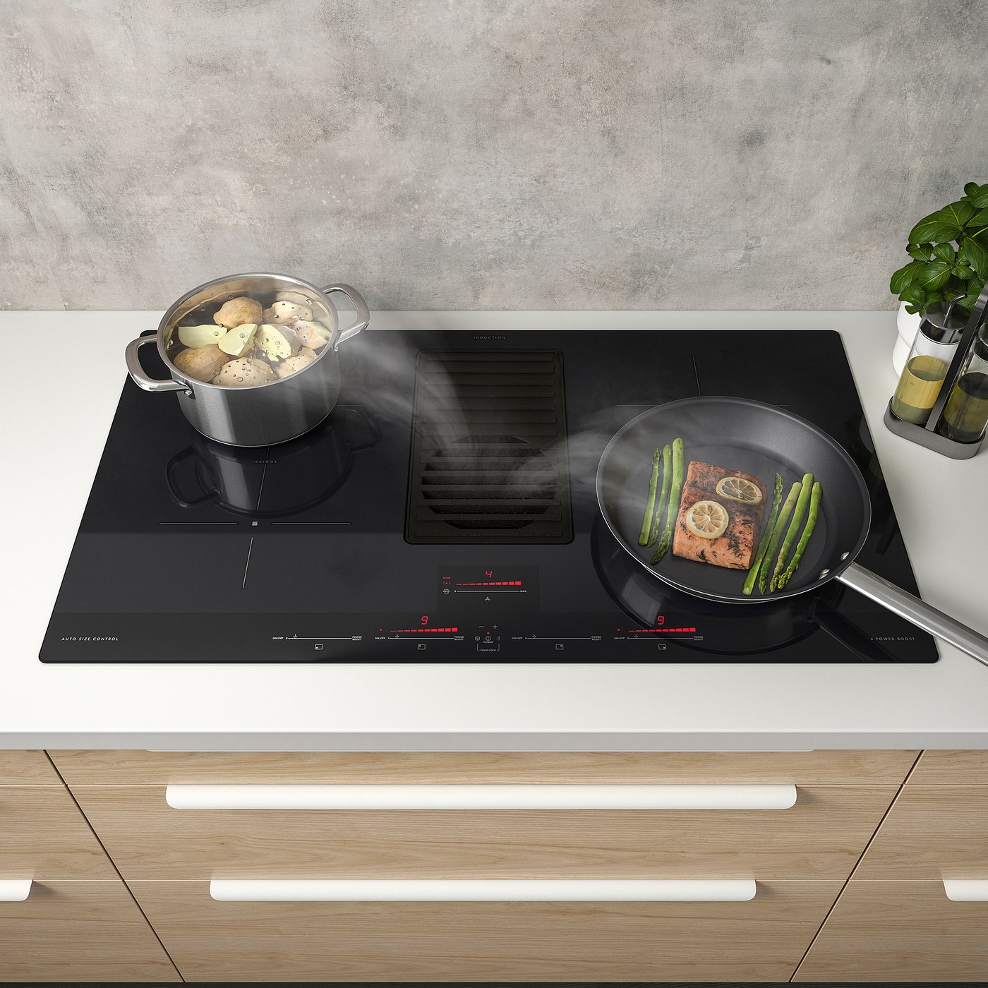 Ikea Induction Hob With Extractor