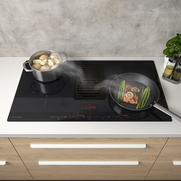 SÄRKLASSIG Induction cooktop, black, 30 - IKEA