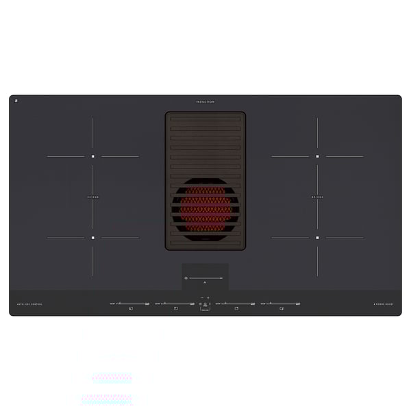 FÖRNEBO Induction cooktop w/downdraft vent