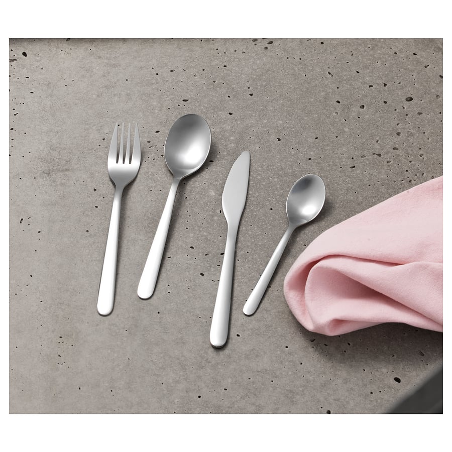 FÖRNUFT 20-piece flatware set, stainless steel - IKEA US