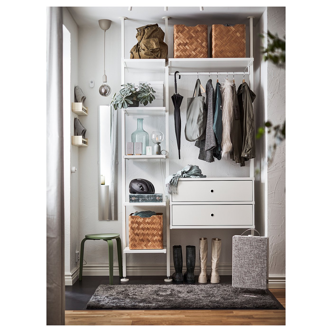 Air purifier/additional gas filter, white 4