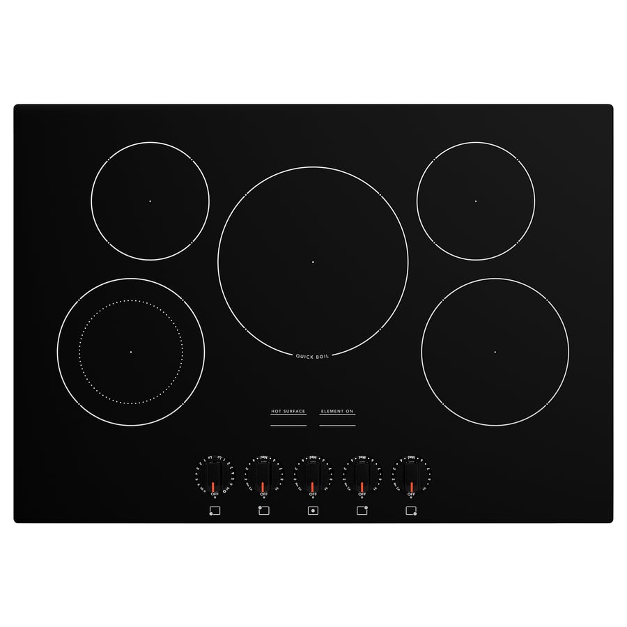 FÖRVÄLLA glass ceramic cooktop, black, 30" IKEA