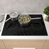 FÖRVÄLLA Glass ceramic cooktop, black, 30 "