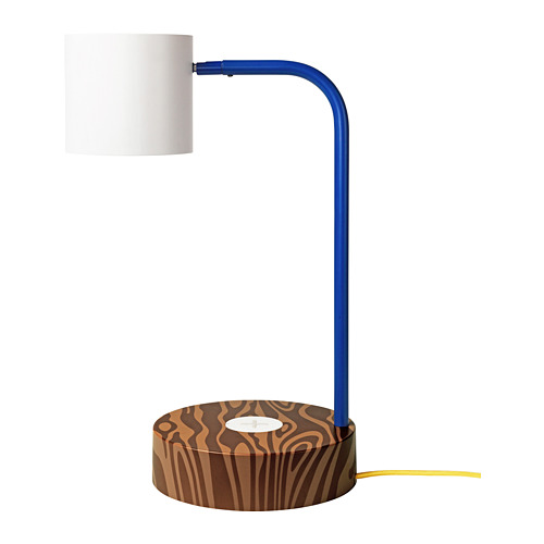 FÖRNYAD LED work lamp w/wireless charging IKEA