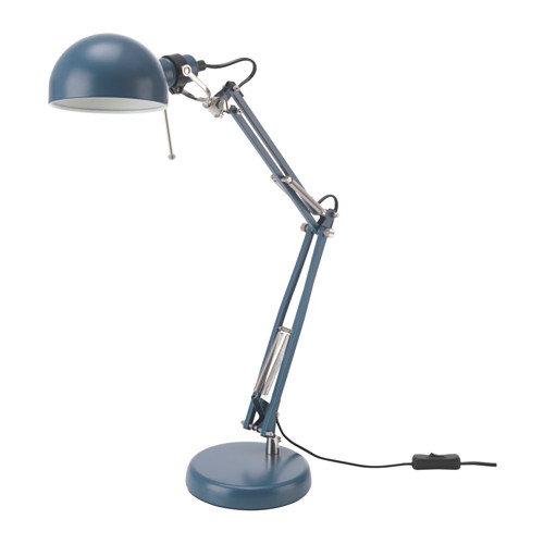 FORSÅ Work lamp with LED bulb IKEA
