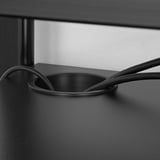 FREDDE Gaming desk, black, 55 1/8x29 1/8x28 3/4 "