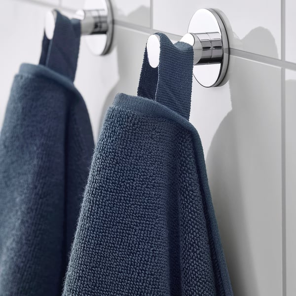 FREDRIKSJÖN Bath sheet, dark blue, 39x59 "
