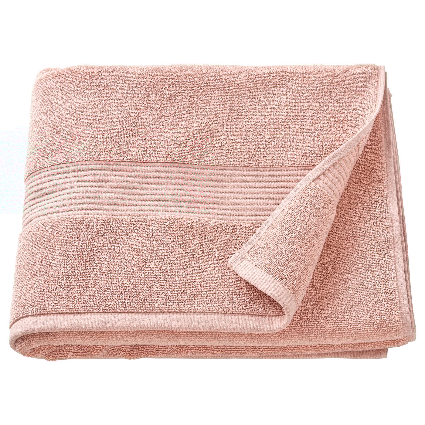 FREDRIKSJÖN bath towel, light pink, 28x55" IKEA